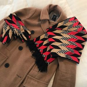 Vera Bradley Jacquard Gloves & Scarf-Sofia Chevron